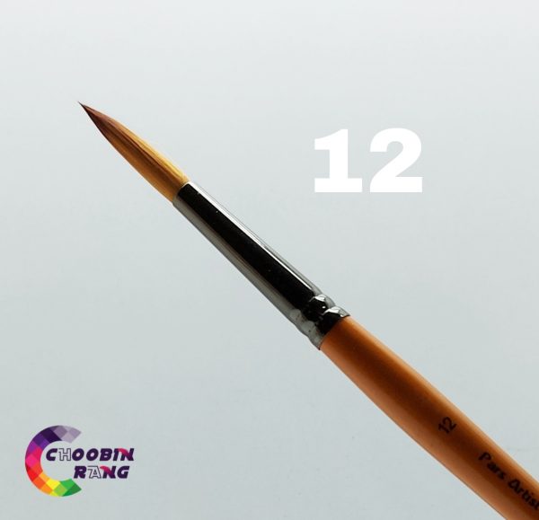 قلم مو گرد شماره 12