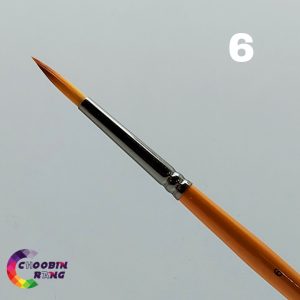 قلم مو گرد شماره 6
