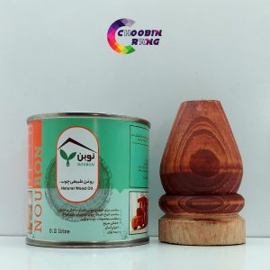 رنگ چوب طبیعی نوبن ماهگونی 900 گرم
